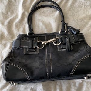 Authentic coach satchel / purse
